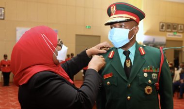 Uzakomereze aho mugenzi wawe yari ageze  ibindi tuzabivugana  mu ibanga" Perezida Samia ".