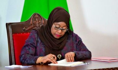 Tanzania : Perezida Samia yashyize ku gatebe  abakuru bintara icyenda