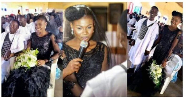 Umugeni wagaragaye yambaye agatimba ku mukara yavugishe abantu amangambure