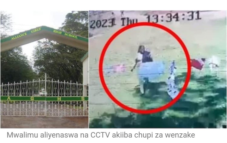 Umwarimukazi yafashwe yiba amakariso yabagenzi be