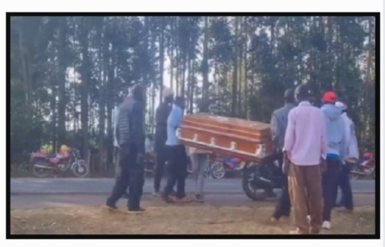 Bahagaritse gushyingura bitewe nuko abagore ba batatu ba nyakwigendera barwaniye umurambo