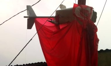 Akadege gatwara amaraso kakoze impanuka gakubiswe n'inkuba