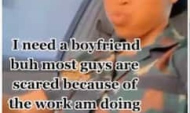 Umusirikare kazi yatanze itangazo ko ashaka umukunzi