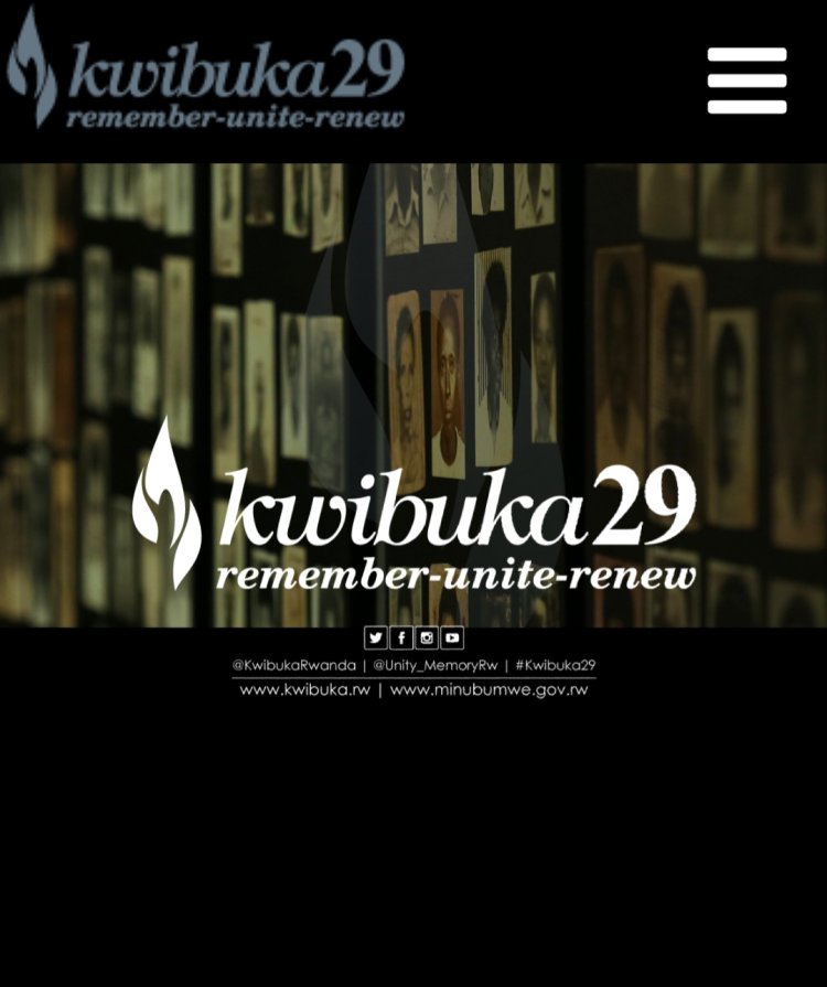 Minubumwe yashyize hanze gahunda yo kwibuka Jenoside yakorewe abatutsi 1994