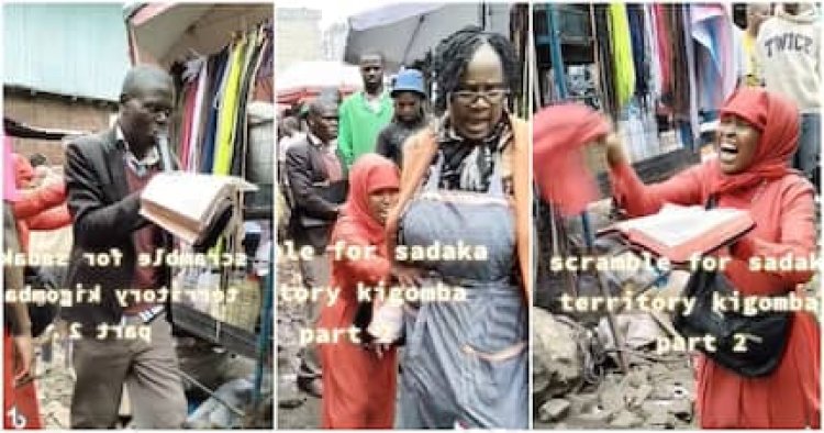 Abapasiteri babiri batukanye  umwe abwira undi ko ari umutubuzi