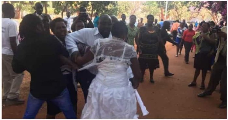 Umukazana yarwanye na Nyirabukwe umunsi w'ubukwe bapfuye ibyo kurya