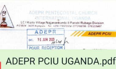 ADEPR ya Uganda yandikiye Isae imwihanangiriza kubiba amacakubiri