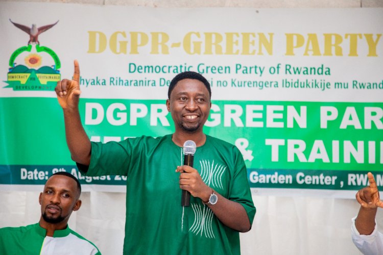 Ishyaka DGPR-Green Party ryatanze Ubutumwa bw'Impera z'Umwaka Rinagaragaza Ibiteganyijwe Muri 2026