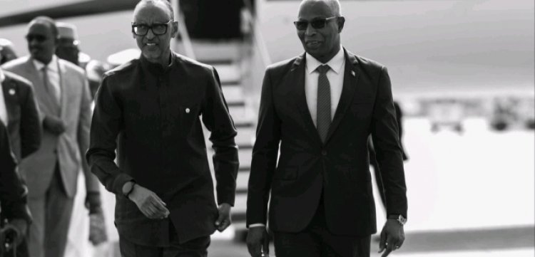 Rais Paul Kagame yuko Nchini  Guinea Conakry